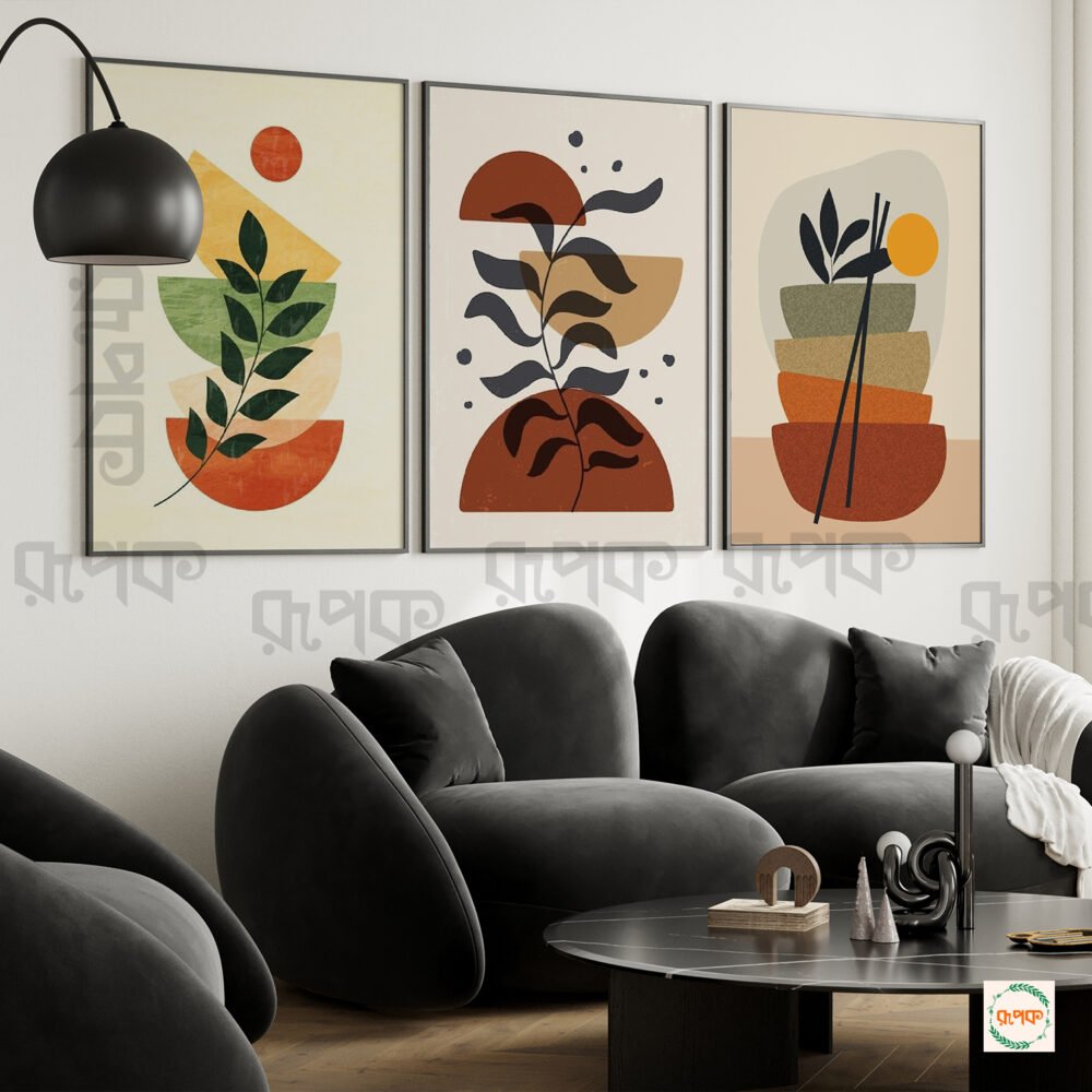 Cozy Wall Art with Warm Natural Colors
