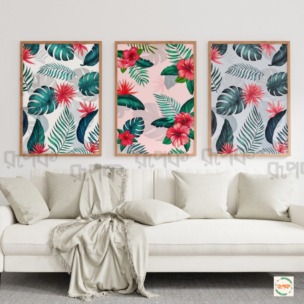 Brighten Up Your Living Space Flower Wall Art