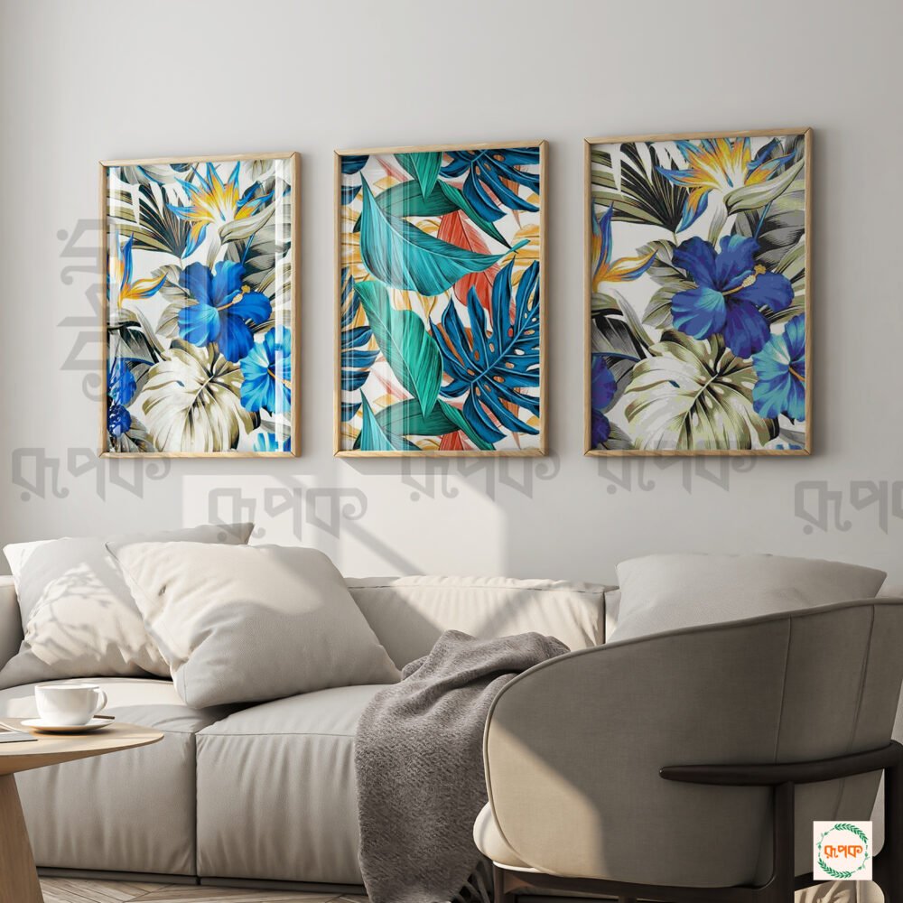 White Flower Wall Art Posters