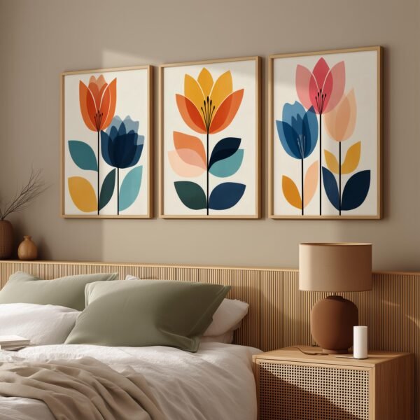 Flower Wall Set Of 3